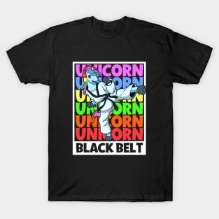 Unicorn - Tang Soo Do Black Belt T-Shirt